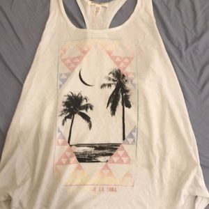 Graphic tank top